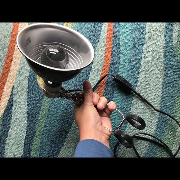 Moonlite Lightning System Clamp Lamp Light & Bulb - Picture 9 of 12